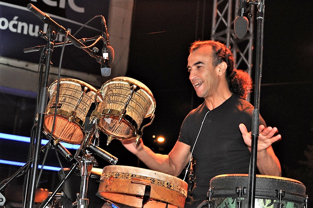 Weltbekannte Perkussionist Rhani Krija. © Sulejman Mulaomerovic