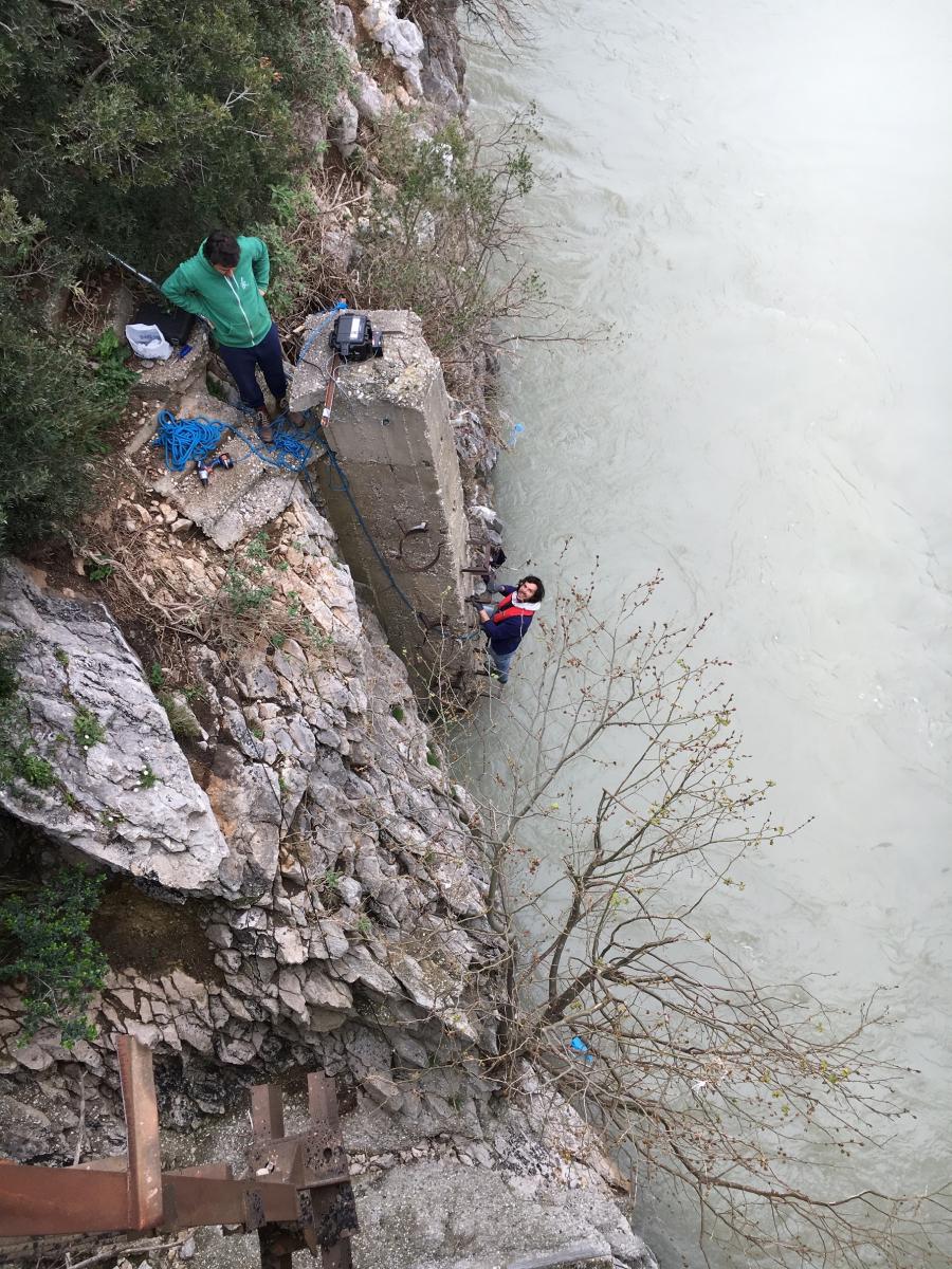 Due to the massive sediment transport, it is likely that the planned dam reservoirs will be filled within just a few decades, resulting in a considerably lower energy efficiency.  University of Natural Resources and Life Sciences, Vienna © BOKU/IWHW