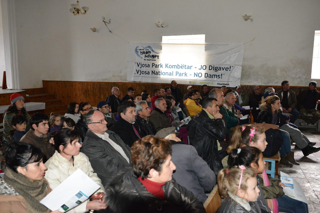 About 150 people participated in the 2 events in Përmet and Çarshovë. Photo: Roland Tasho