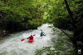 Tag 20 – Mala Reka unterhalb der Elen skok Brücke im Mavrovo Nationalpark – pure Freude!