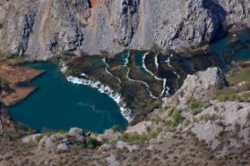 In Dalmatia, travertines have formed some of the most spectacular cascades.
